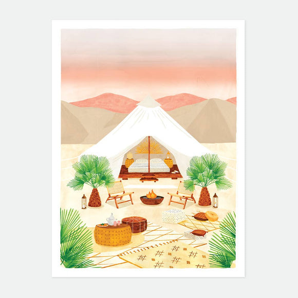 All The Ways To Say Poster - Glamping