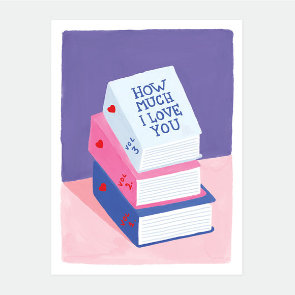 All The Ways To Say Poster - How much i love you