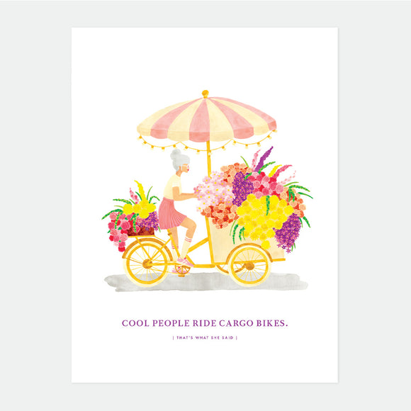 All The Ways To Say Poster - Cargobikes