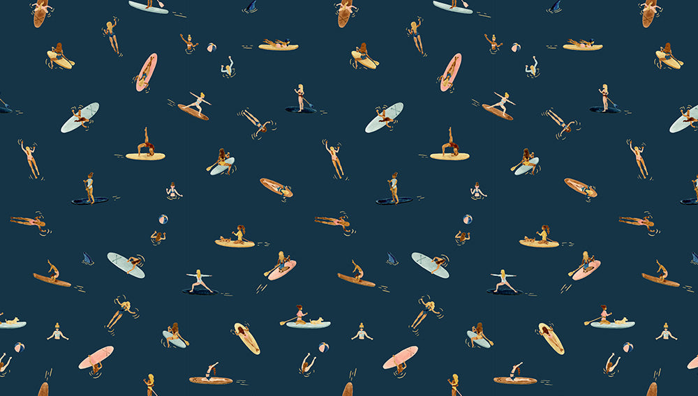 paddle girls.