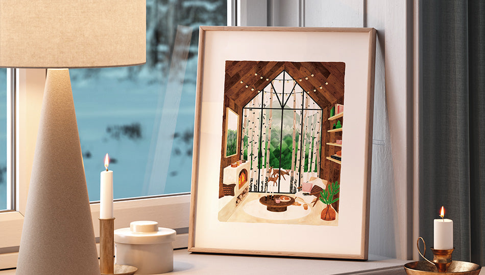 winter home decor.