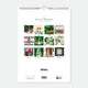 Daily Poetry 2026 wall calendar by All the Ways to Say with illustrated woman walking dogs in a city café scene