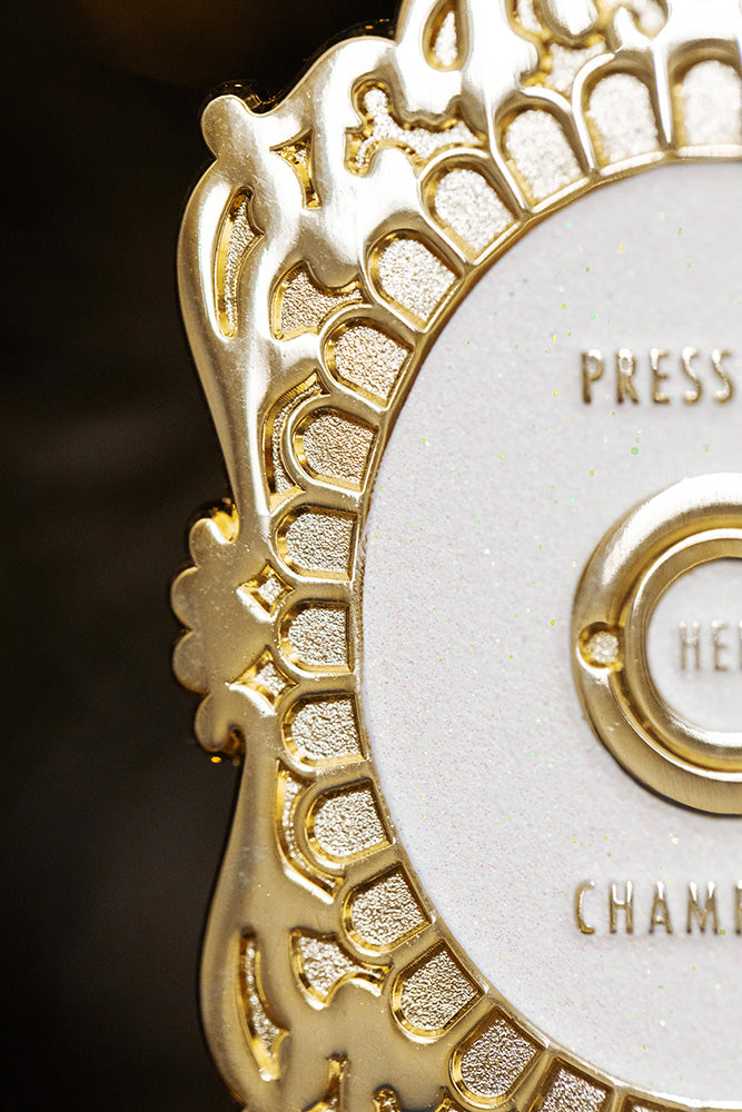 Press for champagne – Ornement de Noël Press for champagne – Ornement de Noël