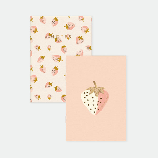 Notebooks A6 Duo - Strawberries - All The Ways To Say