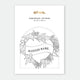 Badass Babe Tattoo Set – 2 sheets of temporary tattoos with bold heart banner design, vegetable-based ink, by All the Ways to Say.