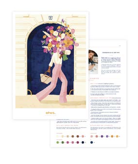Modèle en couleur + instructions & conseils