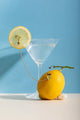 Duo Margarita Chain - Pins: the complete chain pin set styled with a margarita glass and fresh fruit.