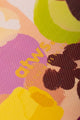 Spring Sweets Pocket Notebook A6 DUO - Macro view of the gold foil atws. logo on textured paper.